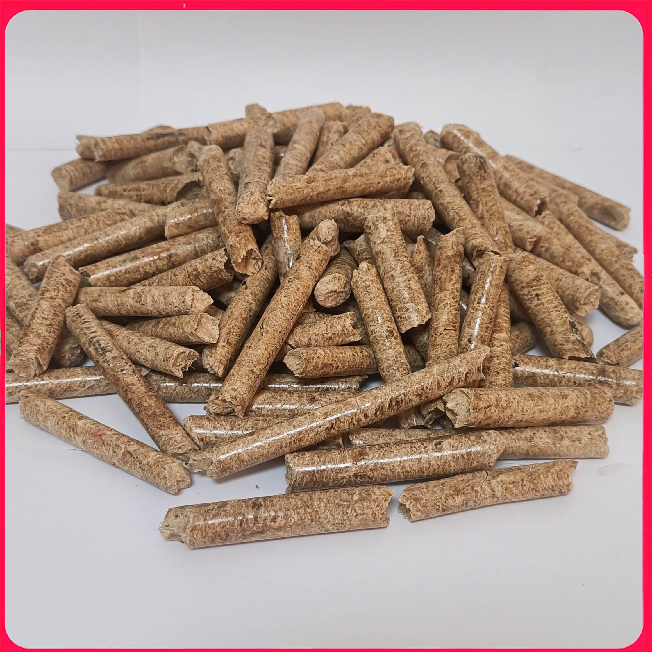 Biomass wood pellets